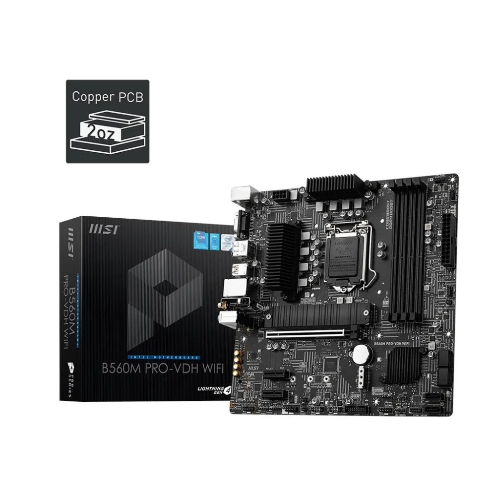 Placa de baza MSI B560M PRO-VDH Wi-Fi Msi - 1