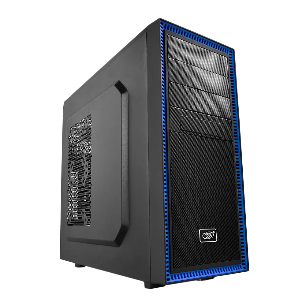 Deepcool tesseract bf black spcc steel atx mid tower case Deepcool - 1