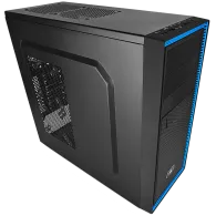 Deepcool tesseract bf black spcc steel atx mid tower case Deepcool - 1