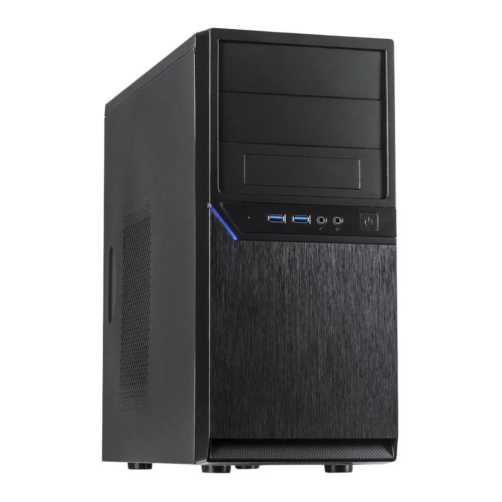 Carcasa inter-tech it-6805 neagra secc steel mid tower case fara Inter-tech - 1