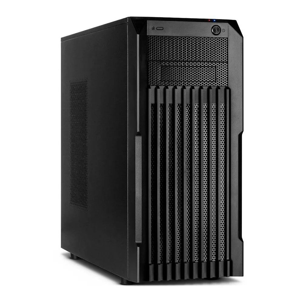 Chassis inter-tech l-01 midi tower atx 2xusb2.0 audio psu 500w Inter-tech - 1