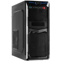Chassis inter-tech gm-c11 black midi tower atx 2xusb2.0 1xusb3.0 hd-audio Inter-tech - 1