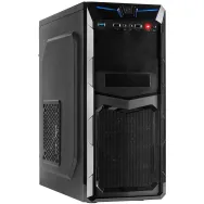 Chassis inter-tech gm-c11 black midi tower atx 2xusb2.0 1xusb3.0 hd-audio Inter-tech - 1