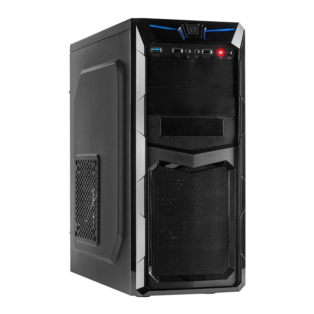 Chassis inter-tech gm-c11 black midi tower atx 2xusb2.0 1xusb3.0 hd-audio Inter-tech - 1