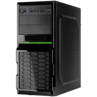 Inter-tech gm-c12 secc steel atx mid tower case without power Inter-tech - 1