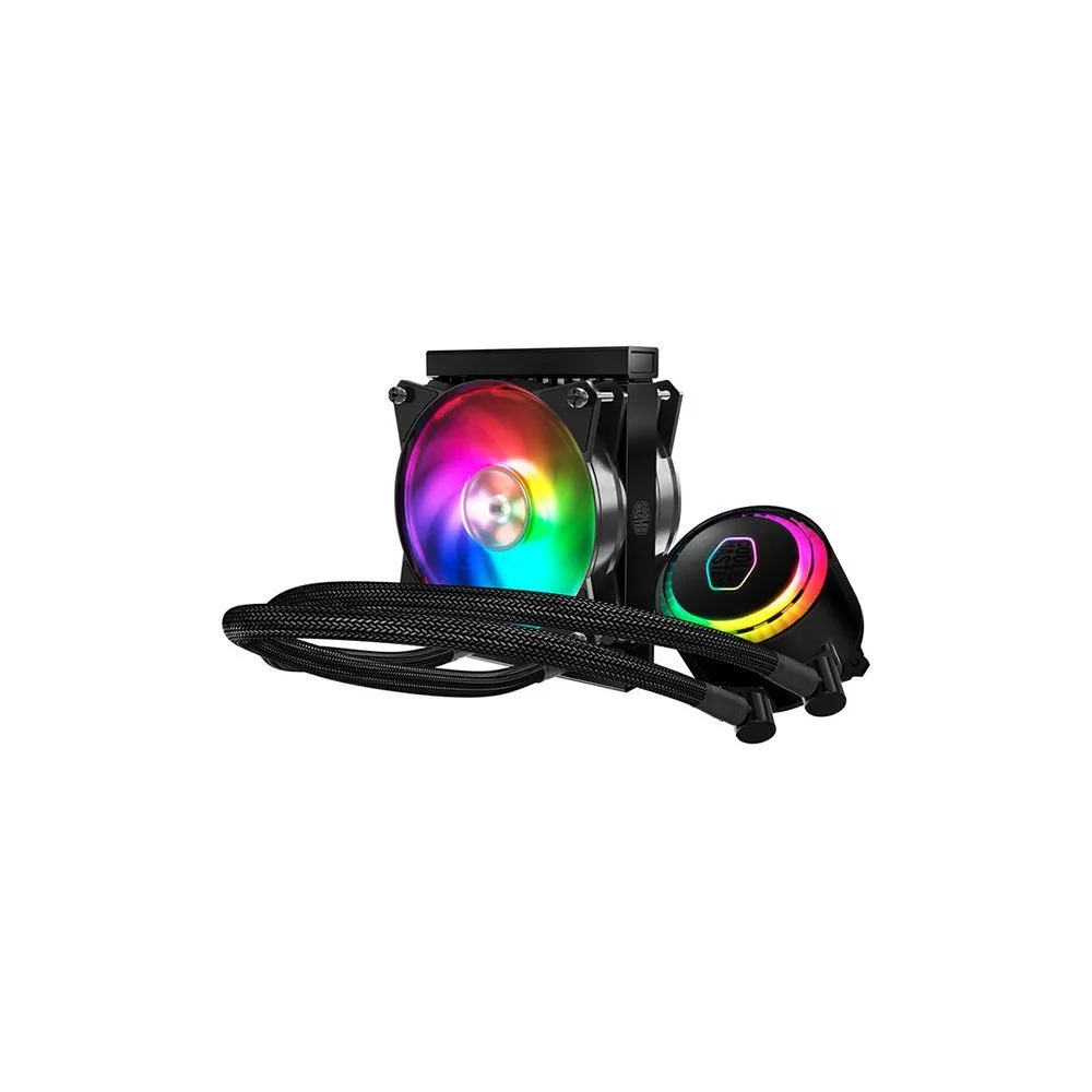 Masterliquid ml120r rgb cpu socket 2066/2011-v3/2011/1151/1150/1155/1156/1366/775/am4/am3+/am3/am+ radiator 157x119.6x27mm fan 2