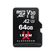 Goodram IRDM M2AA 64 Giga Bites MicroSDXC UHS-I Clasa 10 Goodram - 1
