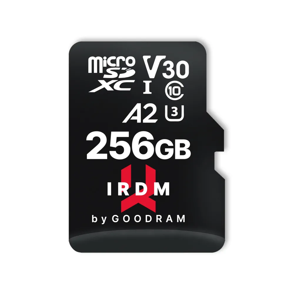 Goodram IRDM M2AA 256 Giga Bites MicroSDXC UHS-I Clasa 10 Goodram - 1