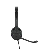 Jabra Evolve2 30, MS Stereo Căști Prin cablu Bandă de fixare pe cap Birou/Call center USB Tip-A Negru Jabra - 4