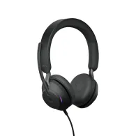 Jabra Evolve2 40, MS Stereo Căști Prin cablu Bandă de fixare pe cap Birou/Call center USB Tip-A Negru Jabra - 3