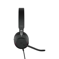 Jabra Evolve2 40, MS Stereo Căști Prin cablu Bandă de fixare pe cap Birou/Call center USB Tip-A Negru Jabra - 5