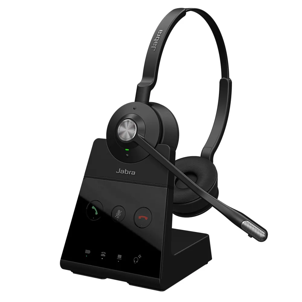 Jabra Engage 65 Stereo Căști Fără fir Bandă de fixare pe cap Birou/Call center Negru Jabra - 1