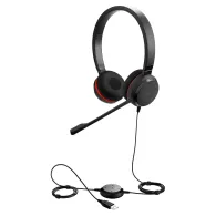 Jabra Evolve 20SE MS Stereo Căști Prin cablu Bandă de fixare pe cap Birou/Call center USB Tip-A Negru Jabra - 4