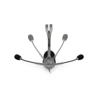 Logitech Stereo Headset H110 Căști Prin cablu Bandă de fixare pe cap Birou/Call center Negru, Argint Logitech - 5