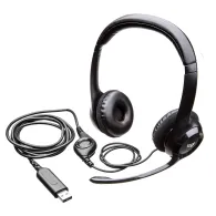 Logitech H390 USB Computer Headset Căști Prin cablu Bandă de fixare pe cap Birou/Call center USB Tip-A Negru Logitech - 8