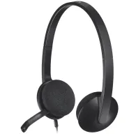 Logitech H340 USB Computer Headset Căști Prin cablu Bandă de fixare pe cap Birou/Call center USB Tip-A Negru Logitech - 4