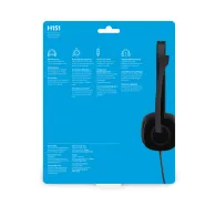 Logitech H150 Stereo Headset Căști Prin cablu Bandă de fixare pe cap Birou/Call center Negru Logitech - 9