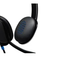 Logitech H540 USB Computer Headset Căști Prin cablu Bandă de fixare pe cap Birou/Call center USB Tip-A Negru Logitech - 7