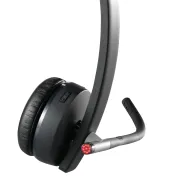 Logitech Wireless Headset Dual H820e Căști Prin cablu Bandă de fixare pe cap Birou/Call center Negru Logitech - 10