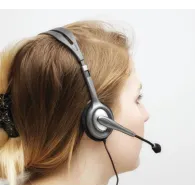 Logitech Stereo Headset H110 Căști Prin cablu Bandă de fixare pe cap Birou/Call center Gri Logitech - 12