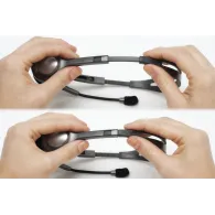 Logitech Stereo Headset H110 Căști Prin cablu Bandă de fixare pe cap Birou/Call center Gri Logitech - 13