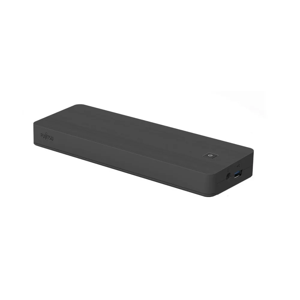 Fujitsu L100 USB Type-C Port Replicator 2 Prin cablu USB 3.2 Gen 1 (3.1 Gen 1) Type-C Negru Fujitsu - 1