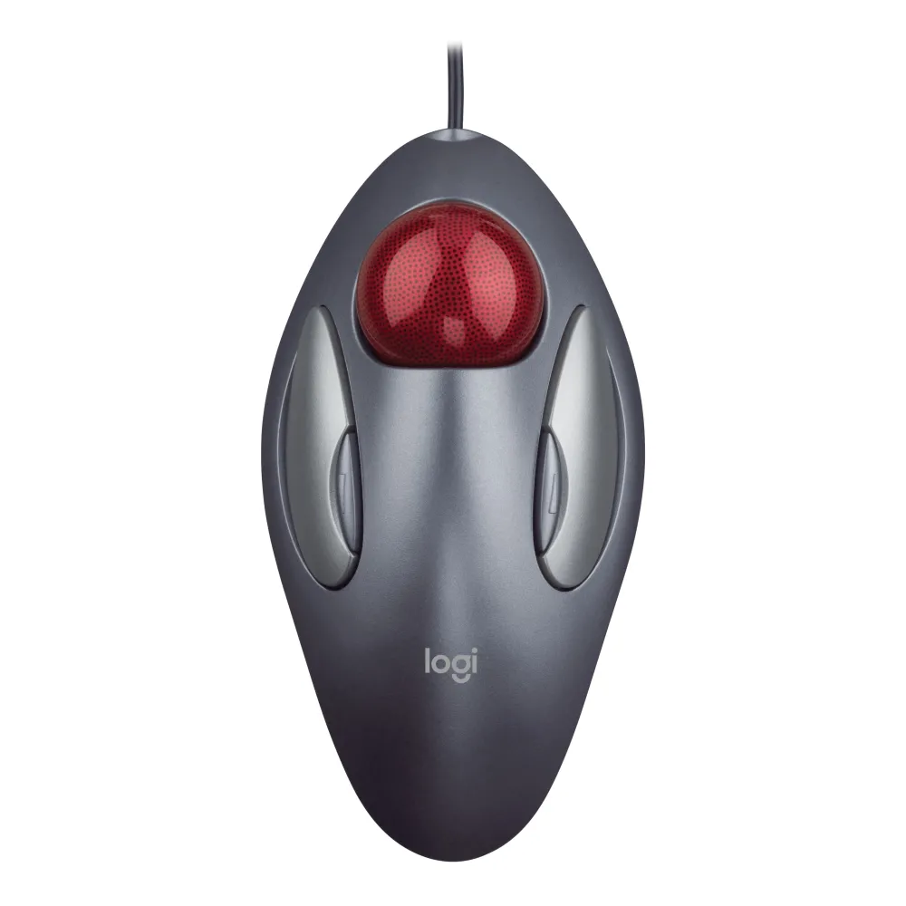 Logitech TrackMan® Marble® mouse-uri Ambidextru USB Type-A+PS/2 Trackball-ul Logitech - 1