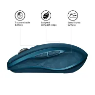 Logitech MX Anywhere 2S Wireless Mobile Mouse mouse-uri Mâna dreaptă RF Wireless + Bluetooth 4000 DPI Logitech - 5