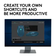 Logitech MX Anywhere 2S Wireless Mobile Mouse mouse-uri Mâna dreaptă RF Wireless + Bluetooth 4000 DPI Logitech - 8