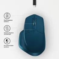 Logitech MX Master 2S Wireless Mouse mouse-uri Mâna dreaptă RF Wireless + Bluetooth Cu laser 1000 DPI Logitech - 4