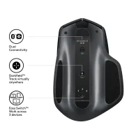 Logitech MX Master 2S Wireless Mouse mouse-uri Mâna dreaptă RF Wireless + Bluetooth Cu laser 1000 DPI Logitech - 6