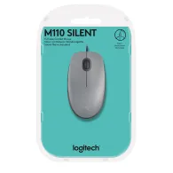Logitech M110 Silent mouse-uri Ambidextru USB Tip-A Optice 1000 DPI Logitech - 6