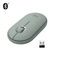 Logitech Pebble M350 Wireless Mouse mouse-uri Ambidextru RF Wireless + Bluetooth Optice 1000 DPI Logitech - 1