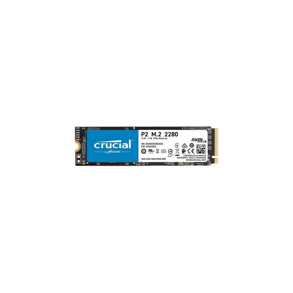 Crucial p2 250gb ssd m.2 2280 pcie gen3 x4 read/write: Crucial - 1