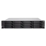 QNAP TS-1283XU-RP NAS Cabinet metalic (2U) Ethernet LAN Negru E-2124 Qnap - 1