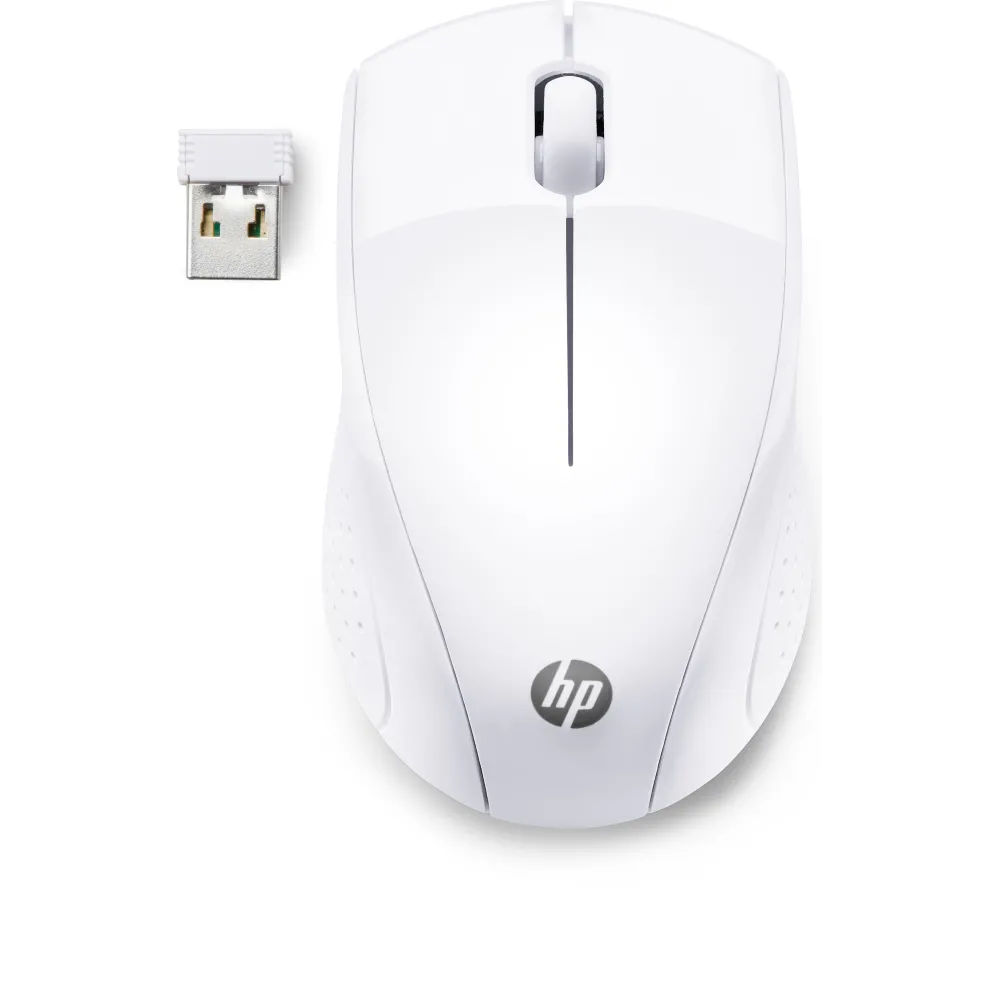 HP Mouse wireless 220 (alb ca zăpada) Hp - 1