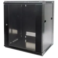 Intellinet 711777 rack-uri 9U Raft montat pe perete Negru Intellinet - 1