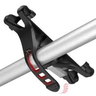 Suport bicicleta baseus miracle pt smartphone fixare de bare de diferite dimensiuni negru sumir-by01 - 6953156258884 Baseus - 1