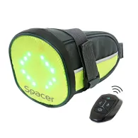 Geanta reflectorizanta spacer pentru bicicleta cu semnalizare led prin telecomanda si de montat la sa spbb-ledsign Spacer - 1
