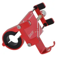 Suport bicicleta spacer pt. smartphone fixare de ghidon metalic rosu cheie de montare  spbh-metal-red Spacer - 1