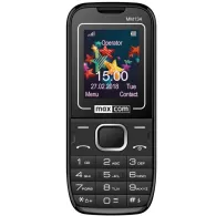Telefon mm134 dual sim 1.8 camera vga black mm134 black (include tv 0.5lei) Maxcom - 1