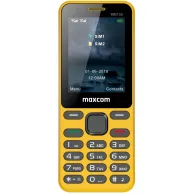 Telefon mm139 dual sim 2.4 yellow mm139 yellow (include tv 0.5lei) Maxcom - 1