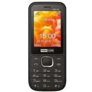 Telefon mm142 dual sim 2.4 black mm142 black (include tv 0.5lei) Maxcom - 1