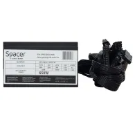 Sursa spacer bzco-650 80+ bronze compatible 650w fan 120mm 2x pci-e (6+2) 6x s-ata 2x p8 (4+4)  spps-bzco-650  (include tv 1. Sp