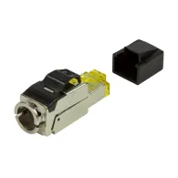 Mufa rj-45 logilink pt. cablu ftp sftp cat8.1 rj-45 (t) ecranat zinc turnat ecranat manson pentru cablu cu diametru exterior  Lo