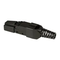 Mufa rj-45 logilink pt. cablu utp cat6a rj-45 (t) neecranat plastic manson pentru cablu solid/litat awg22-26 1 buc mp0045 Logili