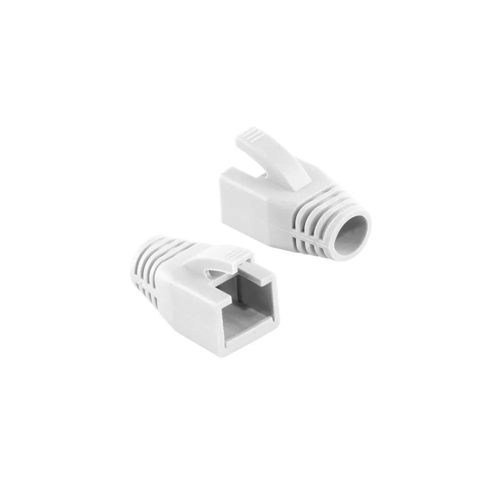 Manson mufe rj-45 logilink pt. cablu utp ftp sftp cat6 rj-45 (t)plastic 50 buc mp0035w Logilink - 1