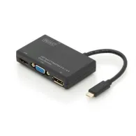 Digitus usb type-c 4in1 multiport video converter da-70848 Digitus - 1