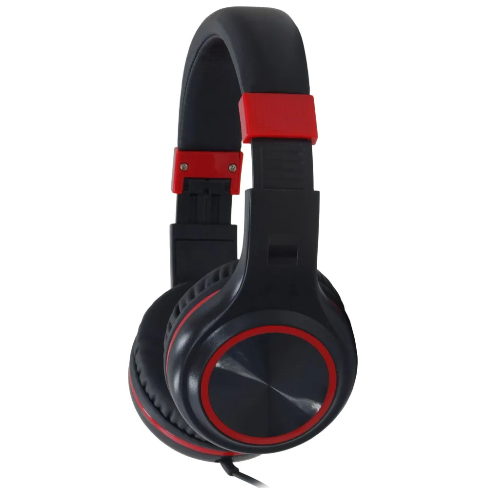 Casti  spacer cu fir standard utilizare multimedia microfon pe fir pliabile banda ajustabila conectare prin jack 3.5 mm x 2 r Sp