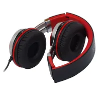 Casti  spacer cu fir standard utilizare multimedia microfon pe fir pliabile banda ajustabila conectare prin jack 3.5 mm x 2 r Sp